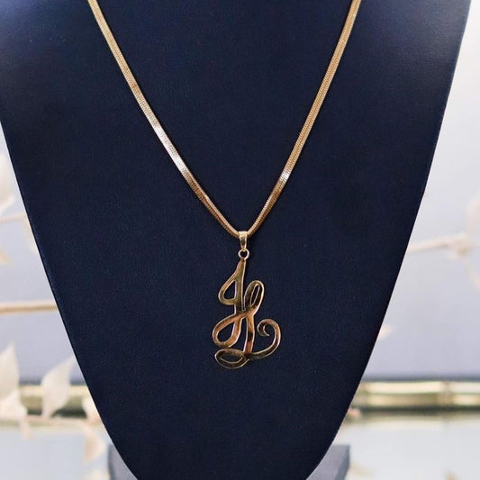Caligraphy Pendant