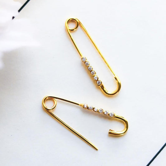 Safety Pin Earrings