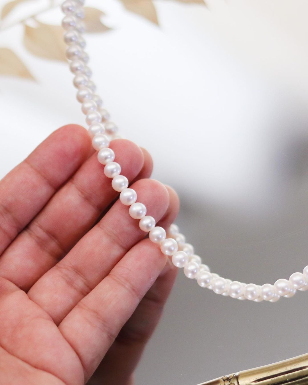 6mm Round Pearl Necklace