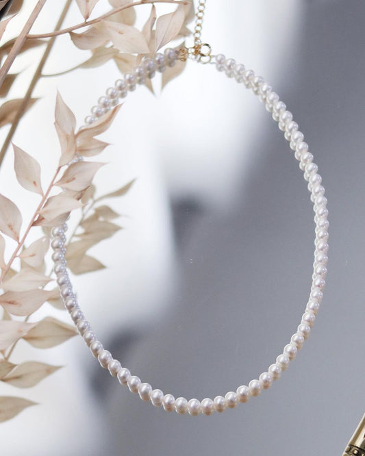 6mm Round Pearl Necklace