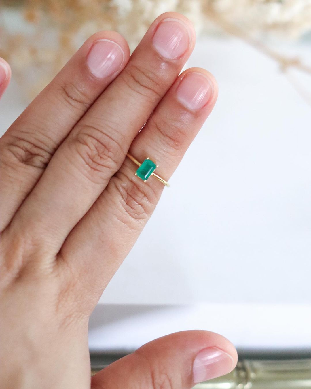 Brazilian Emerald Ring