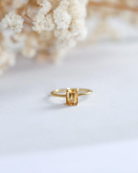 Citrine Power Ring