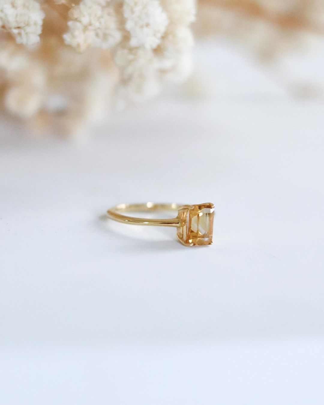 Citrine Power Ring