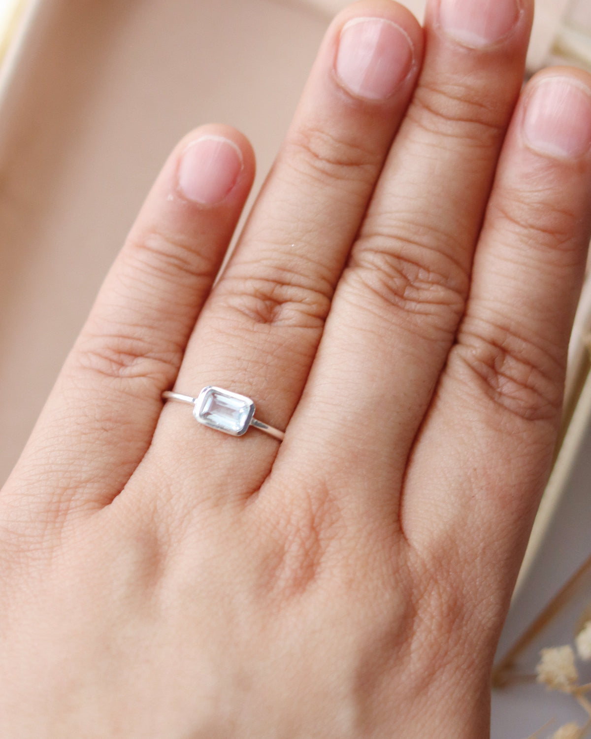 Aquamarine Ring