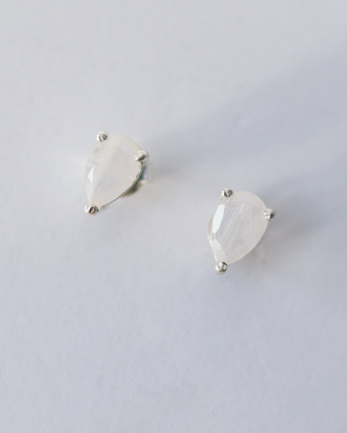 Moonstone Studs