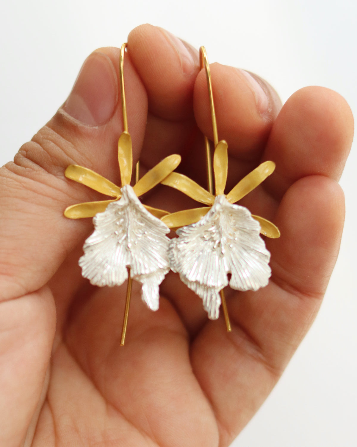 Orchid Earrings