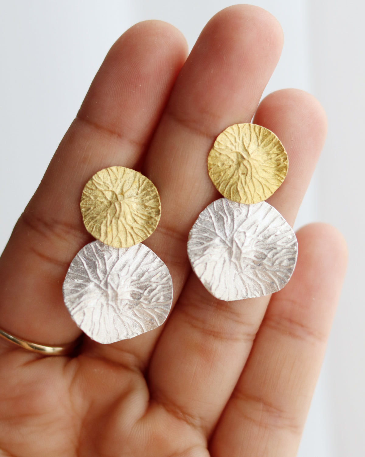 Lily Pad Earrings